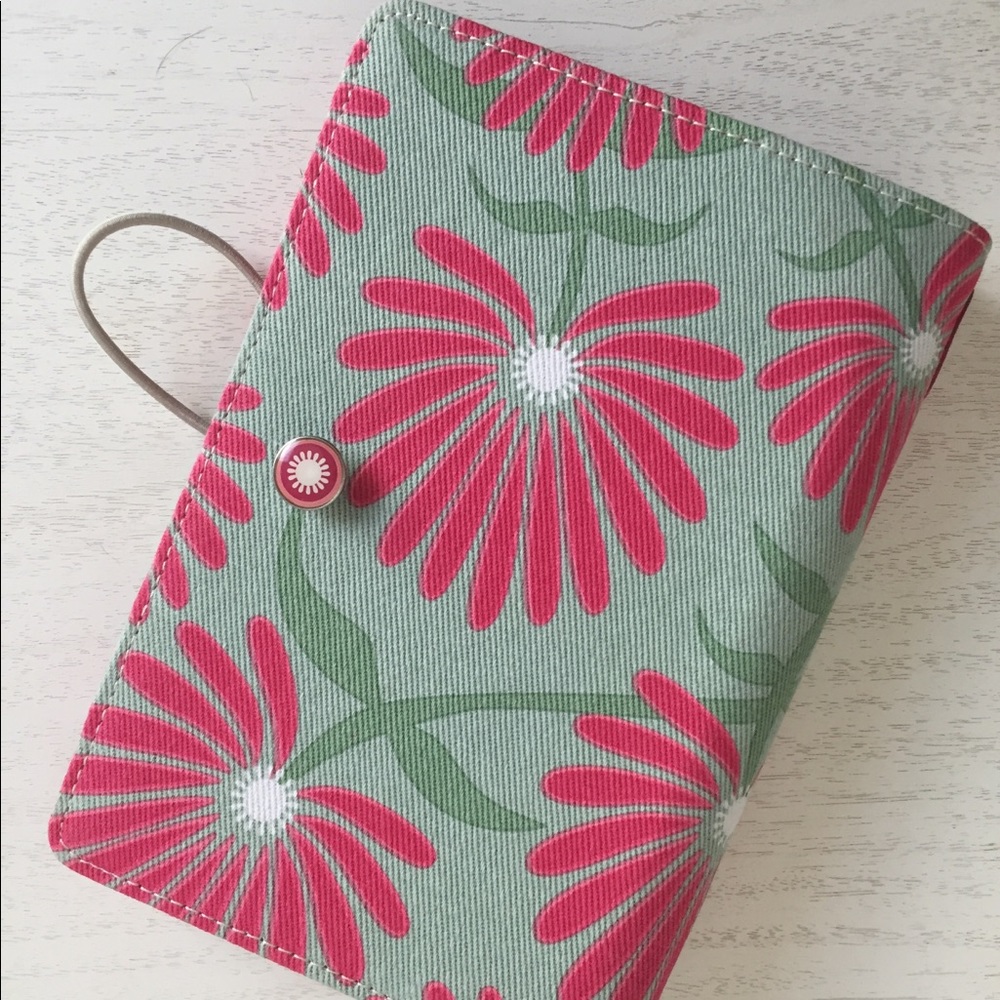 Filofax Fan Floral Personal Organiser